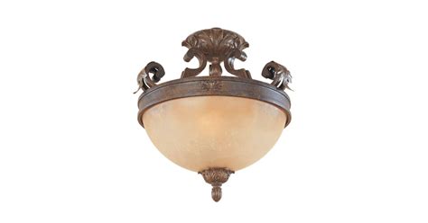 Designers Fountain 97611-VBG Two Light Down Lighting Semi Flush Ceiling ...