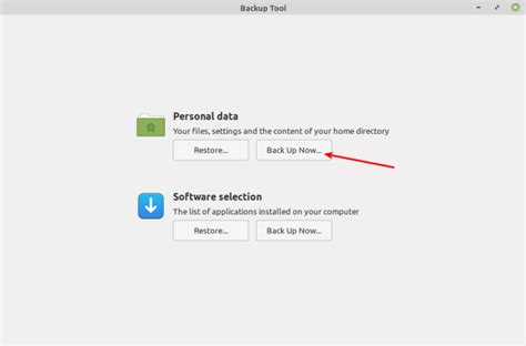 Linux Mint Backup Tool 的图像结果