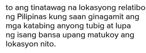 Matatagpuan ang pilipinas sa kanluran ng pacific Ocean timog ng bashi ...