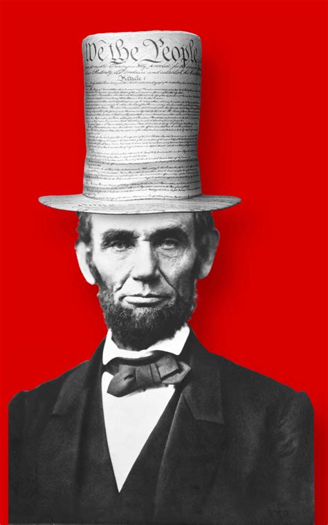 Abraham Lincoln And His Hat