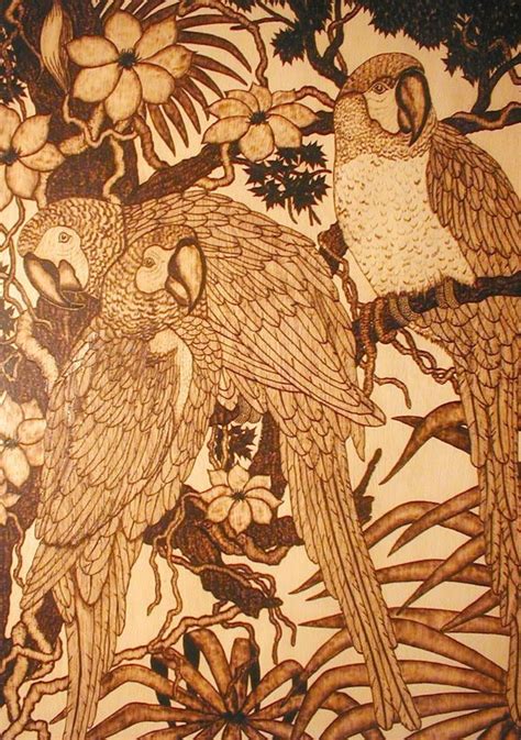 Pyrography Demonstration 的图像结果