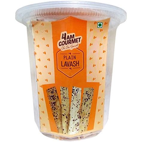 4 Am Gourmet Lavash - Plain, 200g Cup : Amazon.in: Grocery & Gourmet Foods