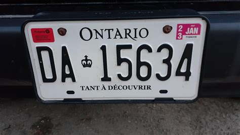for any other canadians into rare and unique plates- Spotted this ...
