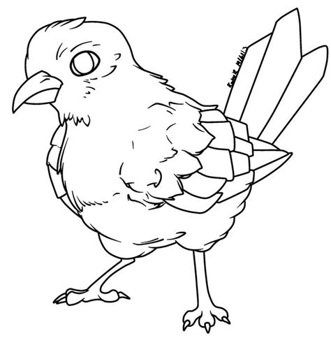 bird drawing base