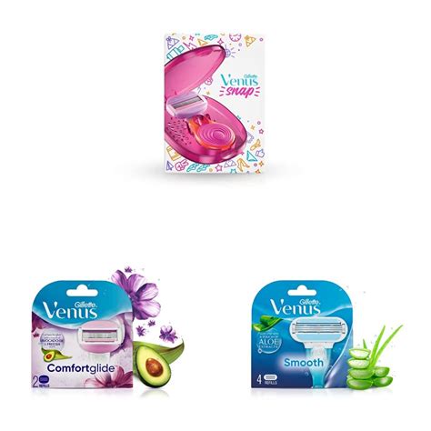 Buy Gillette Venus Snap Hair Remover for Smooth Skin-Women Razor ...