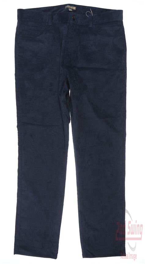 New Mens Peter Millar Golf Pants 36 x32 Blue MSRP $145 MF16EB20FB | 2nd ...