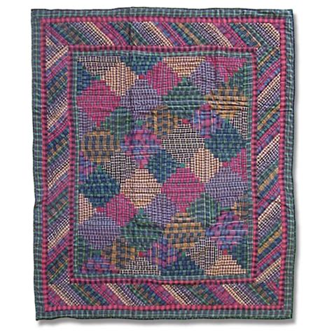 Patch Magic 50-Inch by 60-Inch Tartan Log Cabin Throw : Amazon.in: Home ...