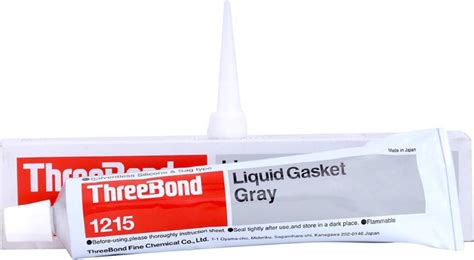 ThreeBond 1215 Liquid Gasket Gray 250gm Solventless Silicon Sag type ...