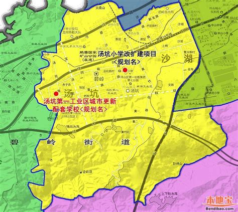 坪山区2022年新增公办学校招生范围（附学区划分地图）- 深圳本地宝