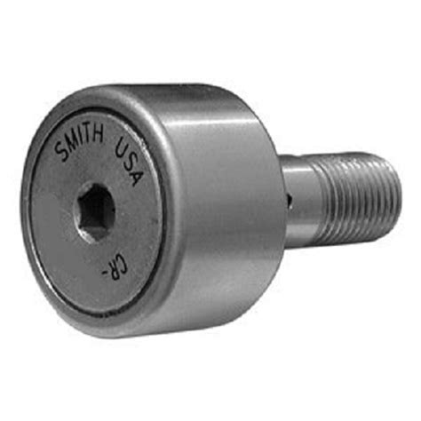 Smith Bearing CR-1 3/8-XBC Cam Follower Needle Roller Bearing, Crowned ...
