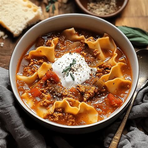 Cozy Vegetarian Lasagna Soup for Ultimate Comfort Food Nights