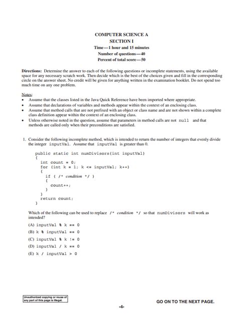 Image result for AP Computer Science MCQ