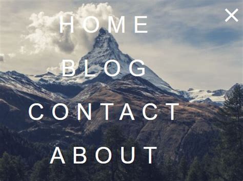 Image result for Curtain Menu HTML/CSS