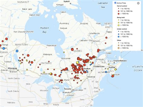 Canadian wildfire smoke dips into United States again — CIMSS Satellite Blog, CIMSS