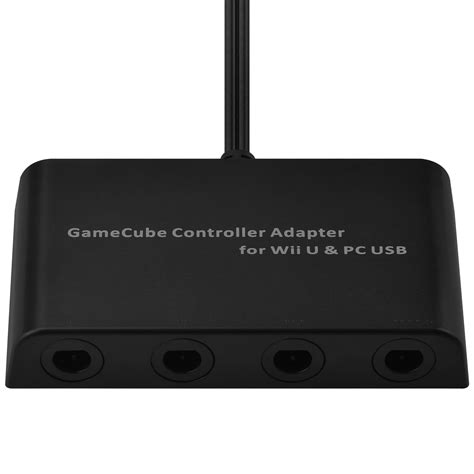 MayFlash 4 Ports GameCube Controller Adapter for Wii U & PC USB (W012 ...