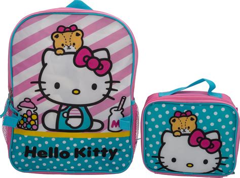 Amazon.com | Fast Forward Hello Kitty Backpack for Girls 15” | Cute ...