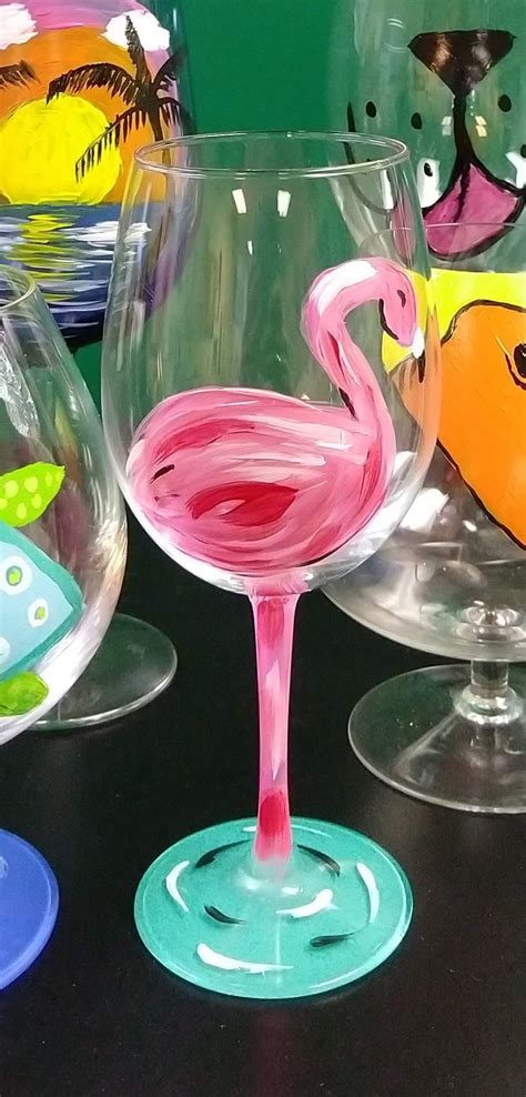 Wine Glass Painting