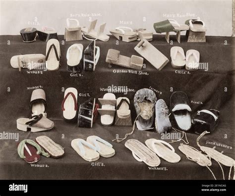 Japanese traditional sandals hi-res stock photography and images - Alamy