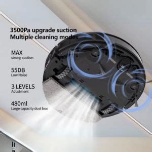 DynamoClean A7 3-in-1 Robot Vacuum Cleaner with Mopping Powerful ...