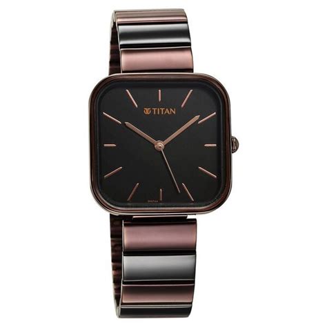 Buy Online Titan Purple Stackables Quartz Analog Black Dial Two Toned ...
