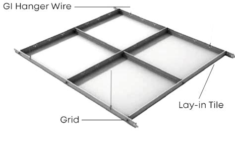 Lay-in Metal Ceiling System