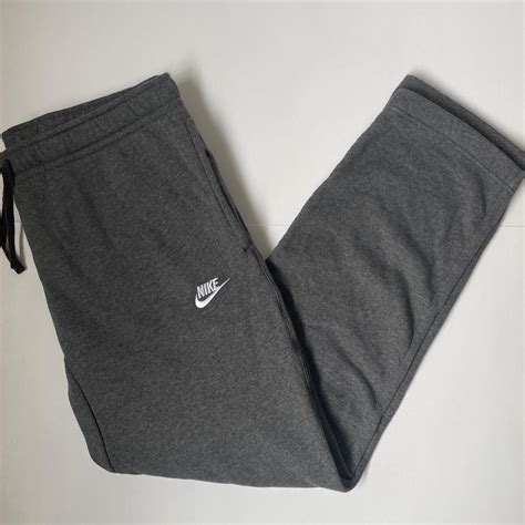 Nike Athletic Fleece Sweatpants Open To All... - Depop