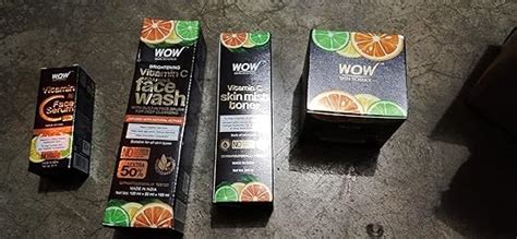 Buy Wow Skin Science Vitamin C Glow Clay Face Mask With Lemon & Orange ...
