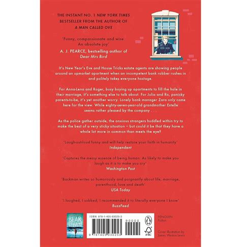 Anxious People: The No. 1 New York Times Bestseller, Now A Netflix Tv ...