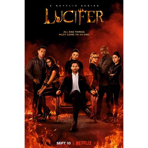 POSTER WALLAH Lucifer Poster for Home Office and Student Room Wall ...
