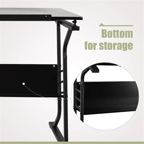 Mecor Adjustable Drawing Desk Drafting Table Art Craft Station 3 ...