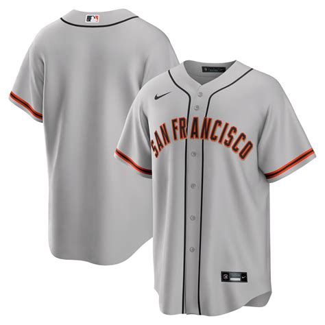 Mens San Francisco Giants Nike Official Road Jersey | Rebel Sport