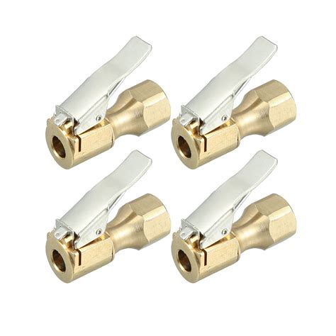 X AUTOHAUX 4pcs Car Closed Flow Tire Chuck Tire Air Nozzle for Tire ...
