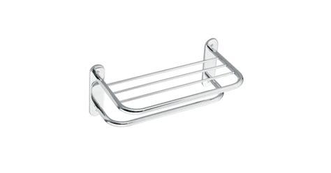 Moen CSI5207-241CH 24" Towel Bar with Shelf from the Donner Hotel Motel ...