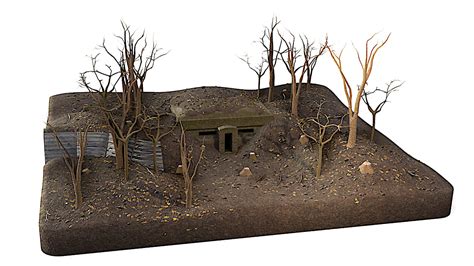 3D Model: First World War - Bunker