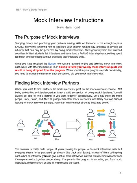 Image result for How to Write a Mock Interview