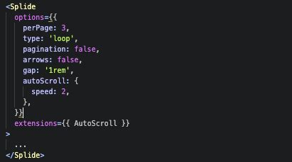 Image result for Splide Examples