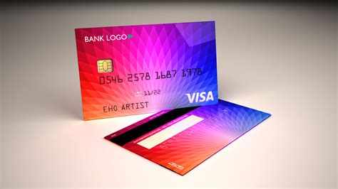 3D毛玻璃金属质感信用卡模型 Metal Credit Card Mockups-Fintech & SaaS