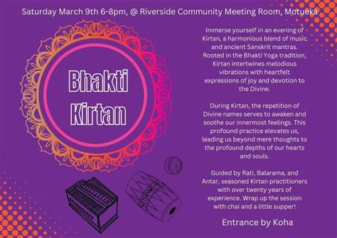 Bhakti Kirtan @ Riverside Community, Motueka, Nelson, 9 March 2024 ...