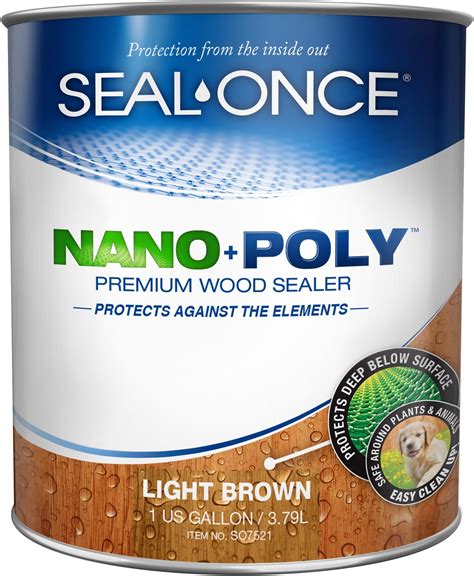 Seal-Once Marine Clear Wood Sealer Kit: 2 Gallons of Clear Wood Sealer ...