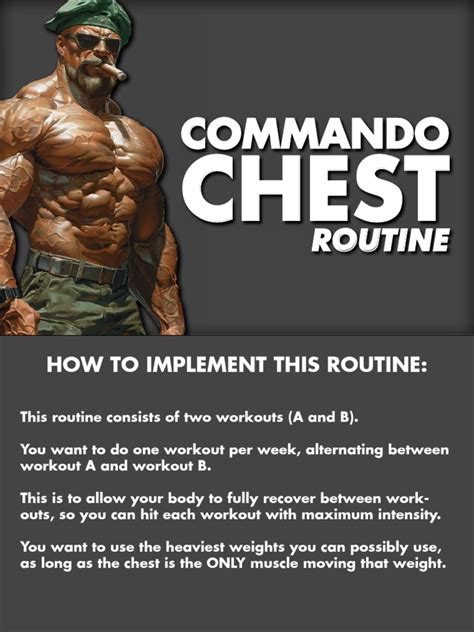 Commando Workout Routine 的图像结果