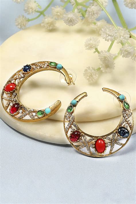 Buy Multi Alloy Studs Online at Biba India