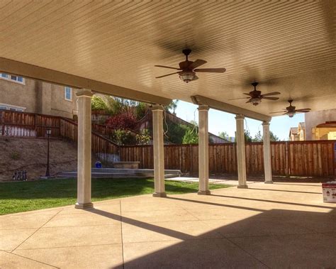 DIY Alumawood Patio Cover Kits | Solid Attached Patio Covers | Covered ...
