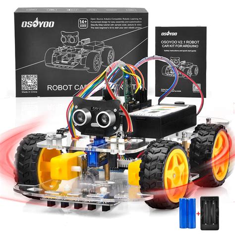 Buy OSOYOO V2.1 Smart IOT Robot Car Kit for Arduino - Early STEM ...