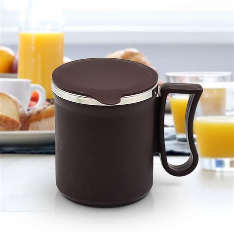 Buy Coffee Mug with Lid and Handle (200 ML) — DeoDap