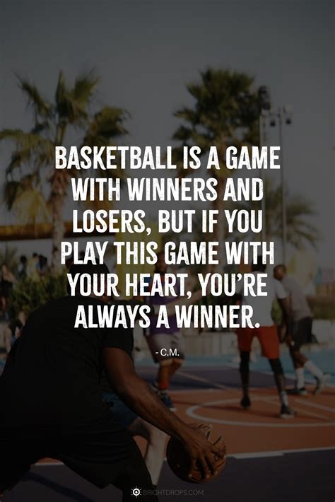 107 Most Inspirational Basketball Quotes - Bright Drops