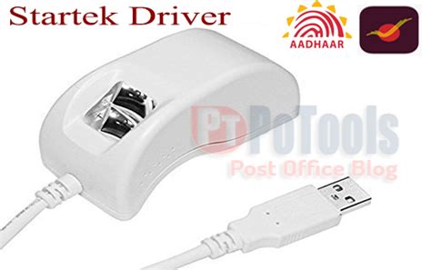 Download Startek device driver and RD Service Tool for IPPB and Aadhaar PC
