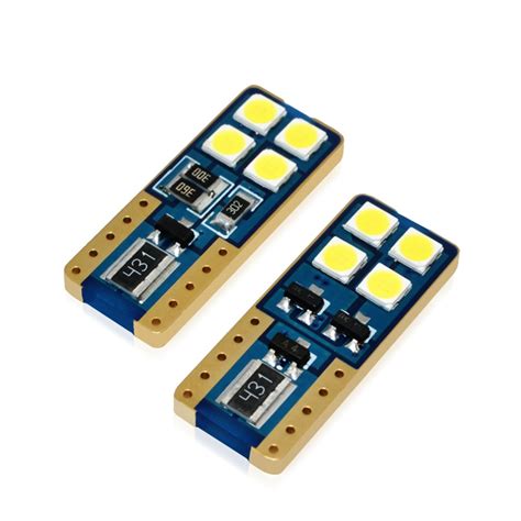 G-View T10 Car Strip Inner Roof Star Light W5W Bulbs 194 LED Bulb - Car ...