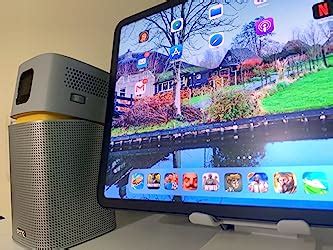 BenQ GV1 DLP Smart Stylish 854 x 480 Portable LED Projector 200 lumens ...