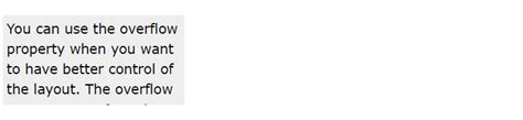 Image result for CSS Overflow