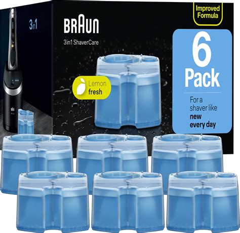 Amazon.com: Braun Clean & Renew Refill Cartridges CCR, Replacement ...